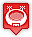 Red stadium icon for 1. Bundesliga grounds